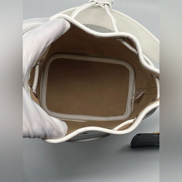 MCM Dessau Visetos Mini Drawstring Bucket Bag - Picture 11 of 13